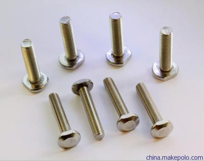 【供應(yīng)M8*65T型螺栓 不銹鋼材質(zhì)】?jī)r(jià)格,廠家,圖片,螺栓/螺柱,蘇州金銘鼎五金制品-